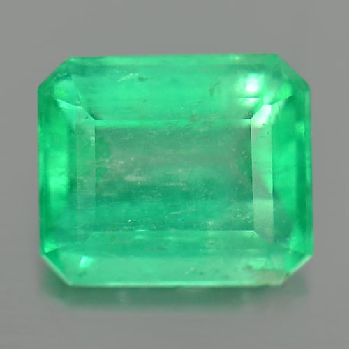 Natural Green Emerald Gemstones 0.58 Ct. Octagon Shape 5.6 x 4.7 Mm.: Product ID: 802403252 Product Name: Natural Emerald Weight: 0.58 CT. Size: 5.6 x 4.7 x 2.9 MM. Shape: Octagon Color: Green Clarity:SI1 Luster: Good Gems Origin: Columbia Treatment: Unheated Crystal St