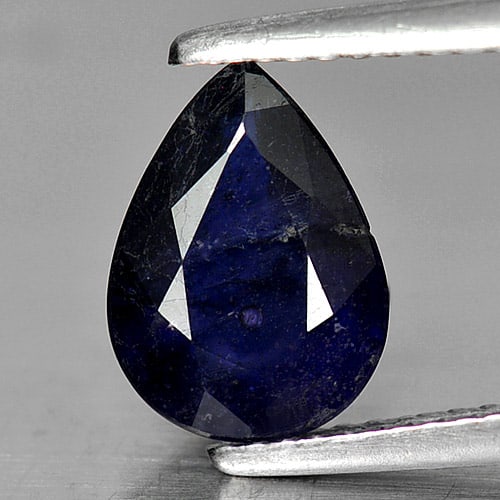Natural Blue Sapphire Gemstones 2.40 Ct. Pear Shape 10.2 x 7.5 Mm.: Product ID: 806009897 Product Name: Natural Blue Sapphire Weight: 2.40 CT. Size: 10.2 x 7.5 x 4 MM. Shape: Pear Color: Blue Clarity:SI Luster: Good Gems Origin: Madagascar Treatment: Heated (Lead-glas