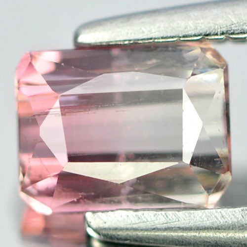 Natural Bi Color Tourmaline Gemstones 0.61 Ct. Octagon Shape 5.3 x 4.2 Mm.: Product ID: 807234243 Product Name: Natural Tourmaline Weight: 0.61 CT. Size: 5.3 x 4.2 x 3 MM. Shape: Octagon Color: Bi Color Clarity:SI Luster: Good Gems Origin: Nigeria Treatment: Unheated Crystal 