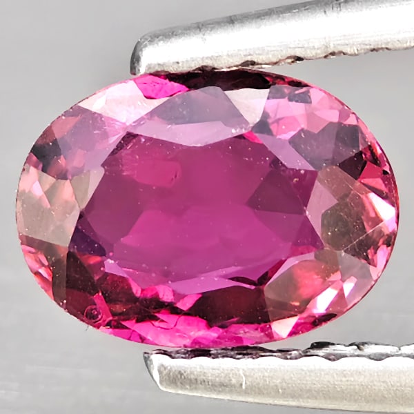 Natural Pink Tourmaline Gemstones 0.91 Ct. Oval Shape 7.6 x 5.6 Mm.: Product ID: 807251325 Product Name: Natural Tourmaline Weight: 0.91 CT. Size: 7.6 x 5.6 x 3.2 MM. Shape: Oval Shape Color: Pink Clarity:SI1 Luster: Good Gems Origin: Nigeria Treatment: Unheated Crysta