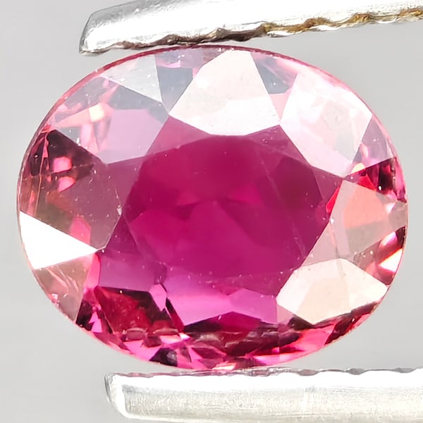 Natural Pink Tourmaline Gemstones 1.03 Ct. Oval Shape 7 x 5.7 Mm.: Product ID: 807251357 Product Name: Natural Tourmaline Weight: 1.03 CT. Size: 7 x 5.7 x 3.6 MM. Shape: Oval Shape Color: Pink Clarity:SI1 Luster: Good Gems Origin: Nigeria Treatment: Unheated Crystal 