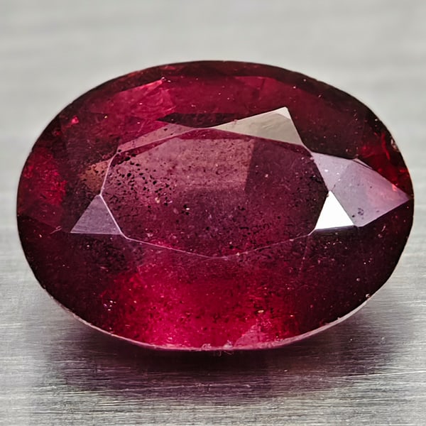 Natural Purple Red Rhodolite Garnet Gemstones 1.60 Ct. Oval Shape 7.8 x 5.9 Mm.: Product ID: 102908614 Product Name: Natural Rhodolite Weight: 1.60 CT. Size: 7.8 x 5.9 x 3.8 MM. Shape: Oval Color: Red Clarity:VSI Luster: Good Gems Origin: Madagascar Treatment: Unheated Crystal Str
