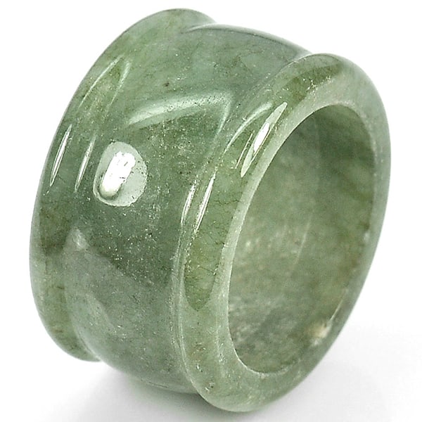 Natural Multi Color Green Jade Gemstones 59.94 Ct. Round Cabochon Ring Size 10: Product ID: 818101467 Product Name: Natural Jade Weight: 59.94 CT. Size: Size 10 MM. Shape: Ring Color: Green Clarity:Opaque Luster: Good Gems Origin: Thailand Treatment: Unheated Crystal Structure: T
