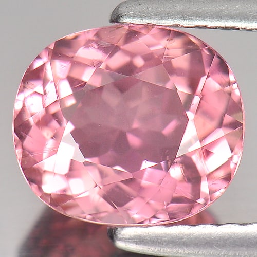 Natural Pink Tourmaline Gemstones 1.63 Ct. Oval Shape 8 x 7 Mm.: Product ID: 807249919 Product Name: Natural Tourmaline Weight: 1.63 CT. Size: 8 x 7 x 4.5 MM. Shape: Oval Color: Pink Clarity:VSI Luster: Very Good Gems Origin: Nigeria Treatment: Unheated Crystal Str