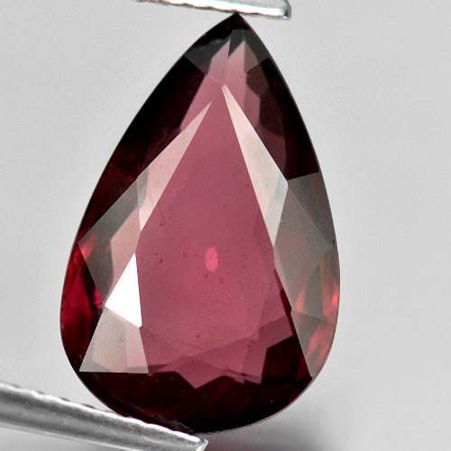 Natural Purplish Pink Rhodolite Garnet Gemstones 4.94 Ct. Pear 14.4 x 9.5 Mm.: Product ID: 802930675 Product Name: Natural Rhodolite Weight: 4.94 CT. Size: 14.4 x 9.5 x 4.2 MM. Shape: Pear Color: Purplish Pink Clarity:VSI Luster: Good Gems Origin: Mardagascar Treatment: Unheated