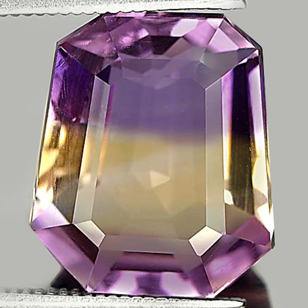 Natural Gem Bi Color Ametrine Bolivia Gemstones 9.52 Ct. Fancy Shape (1 of 3)