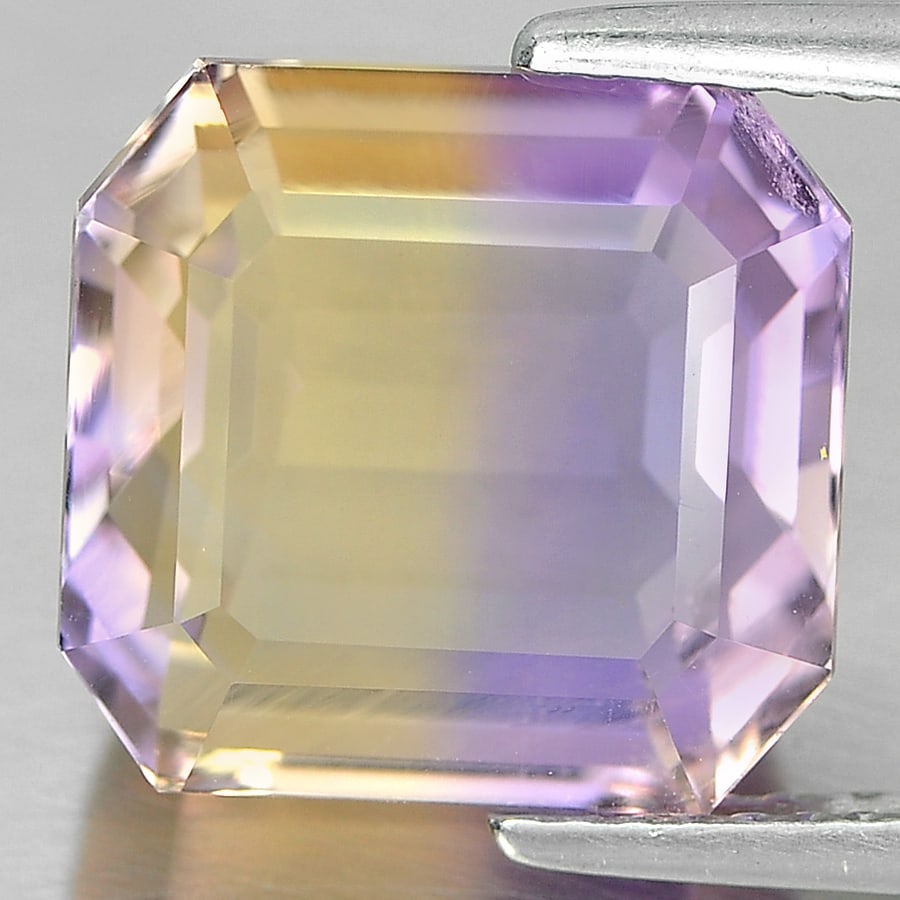 Natural Bi Color Ametrine Gemstones 8.67 Ct. Octagon Shape 11.7 x 11.3 Mm.: Product ID: 800408119 Product Name: Natural Ametrine Weight: 8.67 CT. Size: 11.7 x 11.3 x 7.8 MM. Shape: Octagon Color: Bi-Color Clarity:VSI Luster: Good Gems Origin: Bolivia Treatment: Unheated Cryst