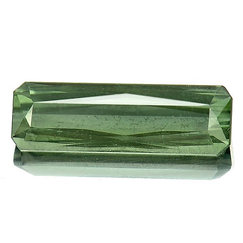 Natural Green Tourmaline Gemstones 2.29 Ct. Octagon Shape 14.2 x 4.5 Mm.: Product ID: 807244837 Product Name: Natural Tourmaline Weight: 2.29 CT. Size: 14.2 x 4.5 x 3.5 MM. Shape: Octagon Color: Green Clarity:VSI Luster: Good Gems Origin: Nigeria Treatment: Unheated Crystal