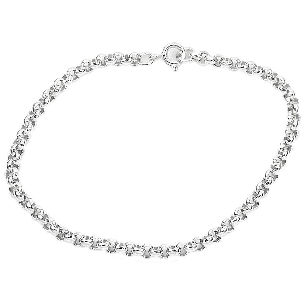 925 Sterling Silver Bracelet Jewelry 4.81 Grams Length 7.5 Inch Wide 3.7 Mm. (1 of 3)
