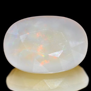 Natural Yellowish White Opal Gemstones 5.03 Ct. Oval Shape 15.4 x 10.7 Mm.: Product ID: 818709594 Product Name: Natural Opal Weight: 5.03 CT. Size: 15.4 x 10.7 x 6.4 MM. Shape: Oval Color: Yellowish White Clarity:Opaque Luster: Good Gems Origin: Ethiopia Treatment: Unheated C