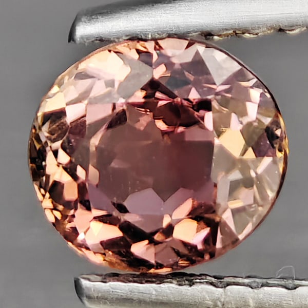 Natural Pink Tourmaline Gemstones 1.17 Ct. Oval Shape 6.5 x 6 Mm.