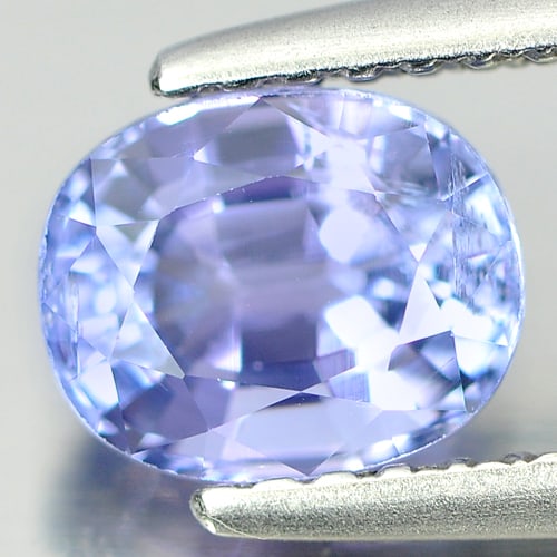 Natural Blue Tanzanite Gemstones 1.25 Ct. Oval Shape 6.8 x 5.5 Mm.