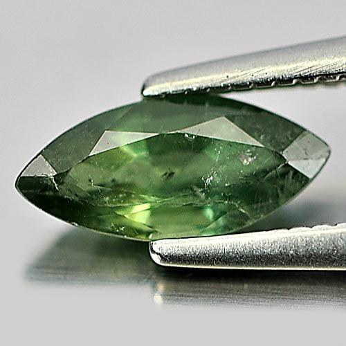 Natural Green Sapphire Gemstones 0.75 Ct. Marquise Shape 8.7 x 4 Mm.