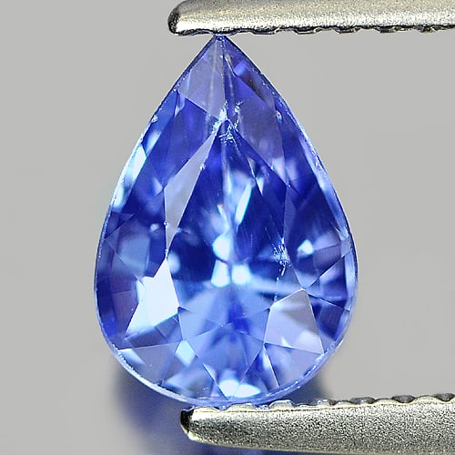 Natural Blue Tanzanite Gemstones 1.10 Ct. Pear Shape 7.81 x 5.52 Mm.