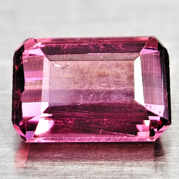 Naturar Purplish Pink Rhodolite Garnet Gemstones 1.13 Ct. Octagon Shape 6.6 x 4.5 Mm. (1 of 3)