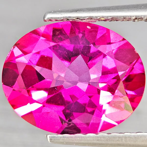 Natural Pink Topaz Gemstones 2.75 Ct. Oval Shape 10 x 8 Mm.