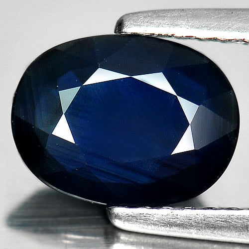 Natural Blue Sapphire Gemstones 1.69 Ct. Oval Shape 8.7 x 6.6 Mm.
