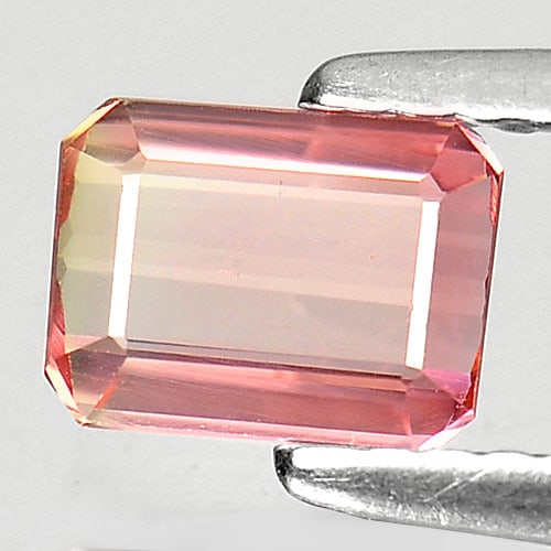 Natural Pink Tourmaline Gemstones 0.72 Ct. Octagon Shape 6.4 x 4.8 Mm.