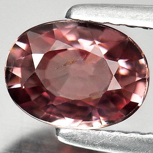 Natural Imperial Pink Zircon Gemstones 1.58 Ct. Oval Shape 7.7 x 5.8 Mm.