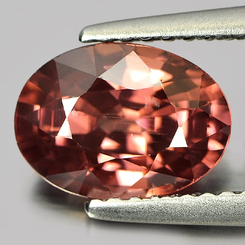 Natural Gem Imperial Zircon Gemstones 2.67 Ct. Oval Shape 9.1 x 6.6 Mm.
