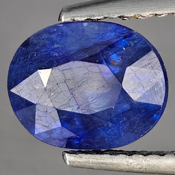 Natural Blue Sapphire Gemstones 2.87 Ct. Oval Shape 8.7 x 7.1 Mm.