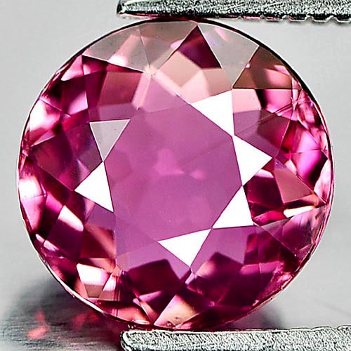 Natural Pink Tourmaline Gemstones 2.05 Ct. Round Shape 8.3 Mm.