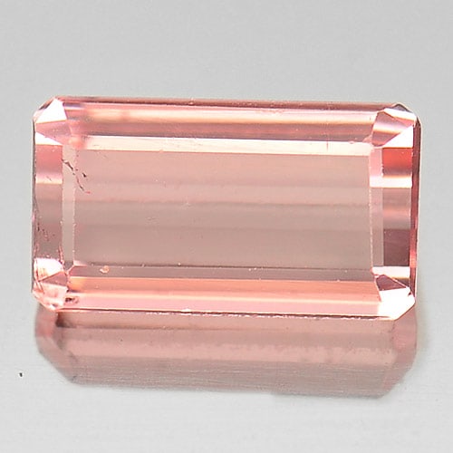 Natural Pink Tourmaline Gemstones 1.86 Ct. Octagon Shape 9 x 5 Mm.
