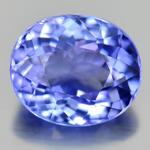 Natural Blue Tanzanite Gemstones 1.57 Ct. Oval Shape 7.2 x 5.8 Mm.