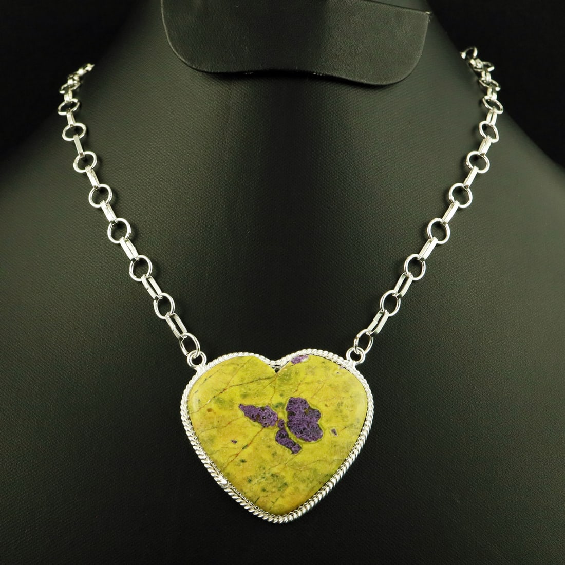 Natural Atlantisite 2 Micron Sterling Silver Plated Handmade Pendant Necklace: Product ID: 260728163730 Product - Handmade Silver Plated Pendant Necklace Metal - 92.5 2 Micron Sterling Silver Plated Necklace Pendant Length - 18 Inch Gemstone - Atlantisite Gemstone Origin - Austr