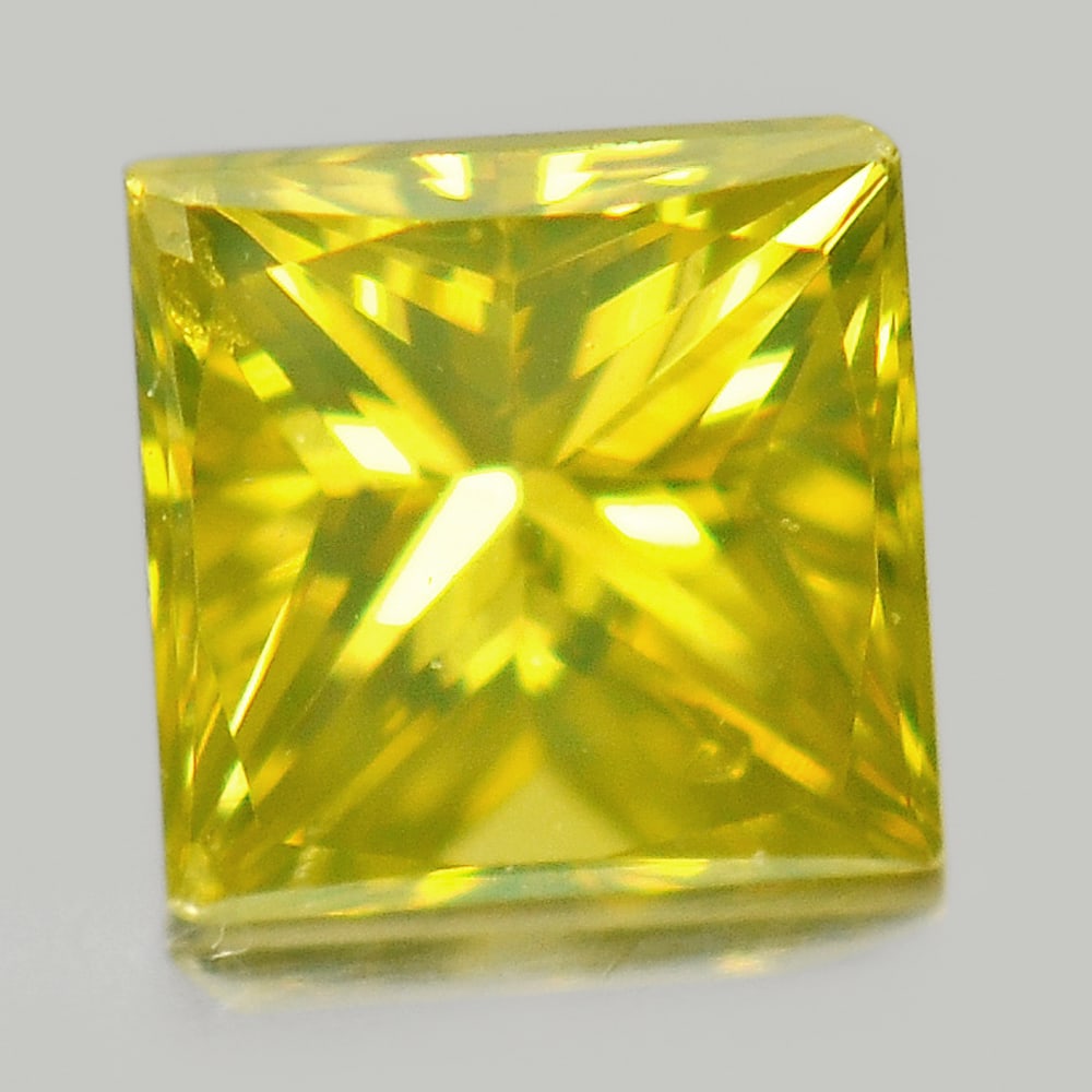 Natural Yellow Loose Diamond 0.17 Ct. Square Princess Cut 3.2 x 3.1 Mm.: Product ID: 802103783 Product Name: Natural Enhanced Diamond Weight: 0.17 CT. Size: 3.2 x 3.1 x 2.3 MM. Shape: Square Princess Cut Color: Yellow Clarity:VSI Luster: Scintillating Gems Origin: Belgium 