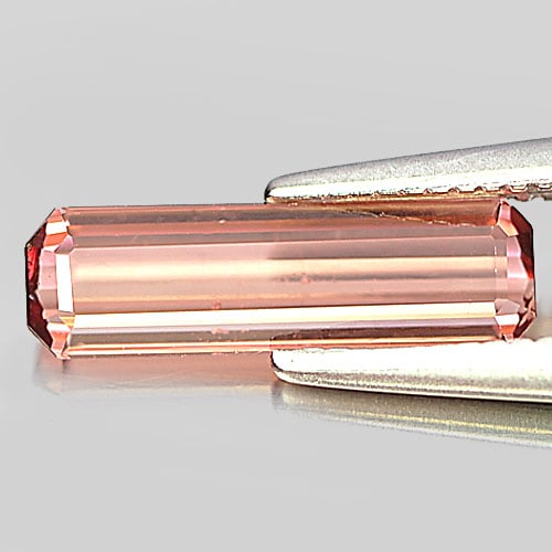 Natural Pink Tourmaline Gemstones 1.02 Ct. Octagon Shape 11.7 x 3.5 Mm.: Product ID: 807248310 Product Name: Natural Tourmaline Weight: 1.02 CT. Size: 11.7 x 3.5 x 2.4 MM. Shape: Octagon Color: Pink Clarity:VSI Luster: Good Gems Origin: Nigeria Treatment: Unheated Crystal 