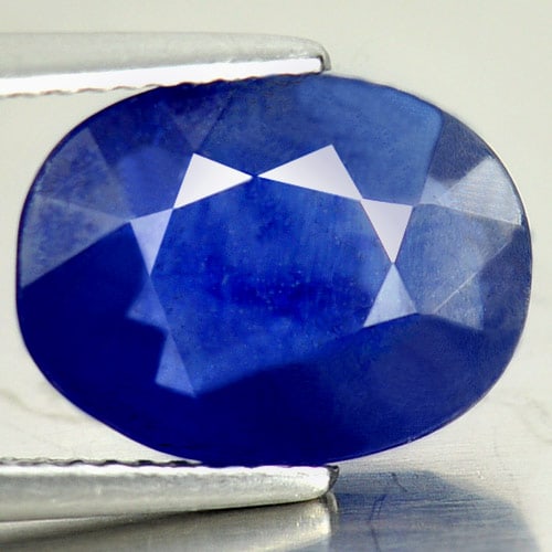 Natural Blue Sapphire Gemstones 6.08 Ct. Oval Shape 13 x 9.8 Mm.: Product ID: 806009956 Product Name: Natural Blue Sapphire Weight: 6.08 CT. Size: 13 x 9.8 x 4.9 MM. Shape: Oval Color: Blue Clarity:SI1 Luster: Good Gems Origin: Madagascar Treatment: Heated (Lead-gla