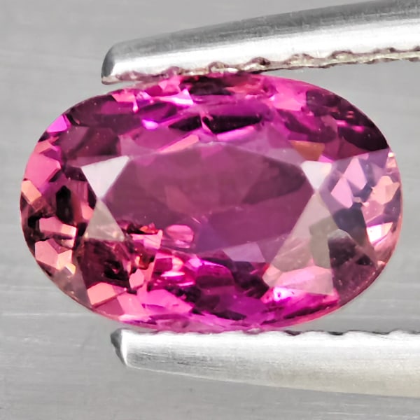 Natural Pink Tourmaline Gemstones 0.94 Ct. Oval Shape 7.8 x 5.4 Mm.: Product ID: 807251378 Product Name: Natural Tourmaline Weight: 0.94 CT. Size: 7.8 x 5.4 x 3.7 MM. Shape: Oval Color: Pink Clarity:SI1 Luster: Good Gems Origin: Nigeria Treatment: Unheated Crystal Stru