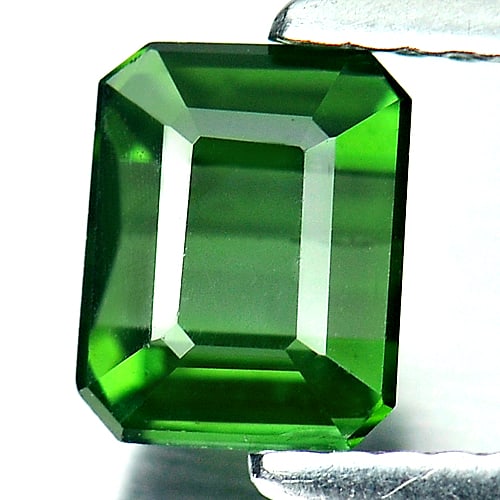 Natural Green Tourmaline Gemstones 1.19 Ct. Octagon Shape 6.6 x 5.2 Mm.: Product ID: 807242471 Product Name: Natural Tourmaline Weight: 1.19 CT. Size: 6.6 x 5.2 x 4 MM. Shape: Octagon Color: Green Clarity:VSI Luster: Good Gems Origin: Nigeria Treatment: Unheated Crystal St