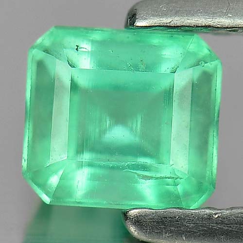 Natural Green Emerald Gemstones 0.26 Ct. Octagon Shape 4 x 3.6 Mm.: Product ID: 802403076 Product Name: Natural Emerald Weight: 0.26 CT. Size: 4 x 3.6 x 2.7 MM. Shape: Octagon Color: Green Clarity:SI Luster: Good Gems Origin: Columbia Treatment: Unheated Crystal Struc