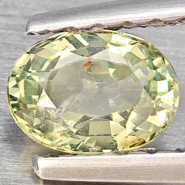 Natural Green Sapphire Gemstones 0.48 Ct. Oval Shape 5.2 x 3.8 Mm.: Product ID: 806162793 Product Name: Natural Green Sapphire Weight: 0.48 CT. Size: 5.2 x 3.8 x 2.6 MM. Shape: Oval Shape Color: Green Clarity:SI1 Luster: Good Gems Origin: Thailand Treatment: Heated Cr