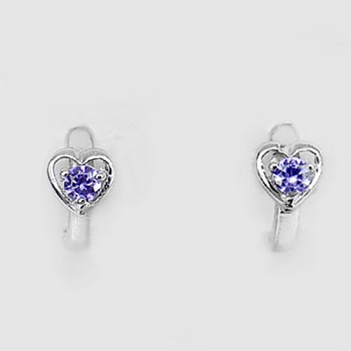 925 Sterling Silver Jewelry 1.62 Grams Loop Earrings with Round Shape Purple CZ: Product ID: 280520019 Product Type: 925 Sterling Silver Fine Jewelry Jewelry Weight: 1.62 Grams. Gemstones Color: Silver Metal: Solid Silver 92.5%. Gemstone Detail: Average Range 1.55 - 1.67 Grams Per