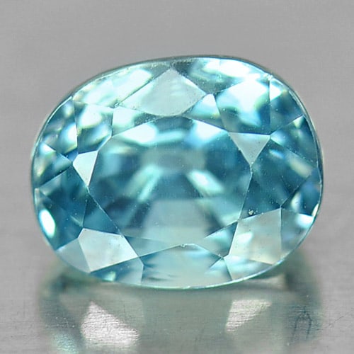 Natural Blue Zircon Gemstones 2.29 Ct. Oval Shape 7.3 x 5.8 Mm.: Product ID: 807727747 Product Name: Natural Zircon Weight: 2.29 CT. Size: 7.3 x 5.8 x 5.4 MM. Shape: Oval Color: Blue Clarity:VSI Luster: Very Good Gems Origin: Cambodia Treatment: Heated Crystal Stru