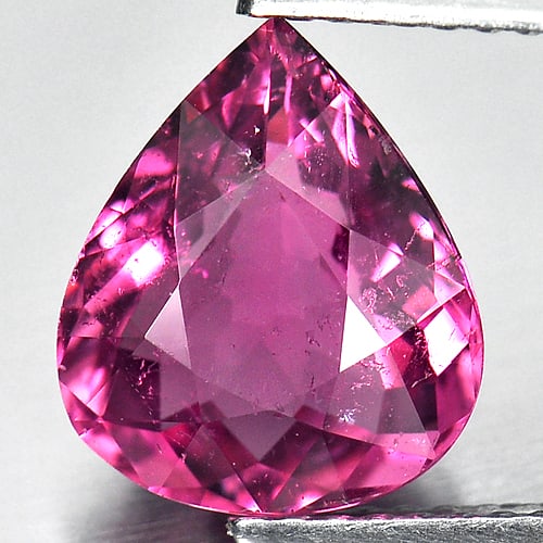 Natural Pink Tourmaline Gemstones 2.49 Ct. Pear Shape 10.3 x 8.7 Mm. (1 of 3)
