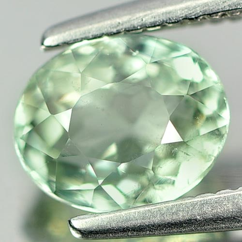 Natural Green Tourmaline Gemstones 0.97 Ct. Oval Shape 6.4 x 5.2 Mm.: Product ID: 807237042 Product Name: Natural Tourmaline Weight: 0.97 CT. Size: 6.4 x 5.2 x 4 MM. Shape: Oval Color: Green Clarity:VSI Luster: Very Good Gems Origin: Nigeria Treatment: Unheated Crystal 
