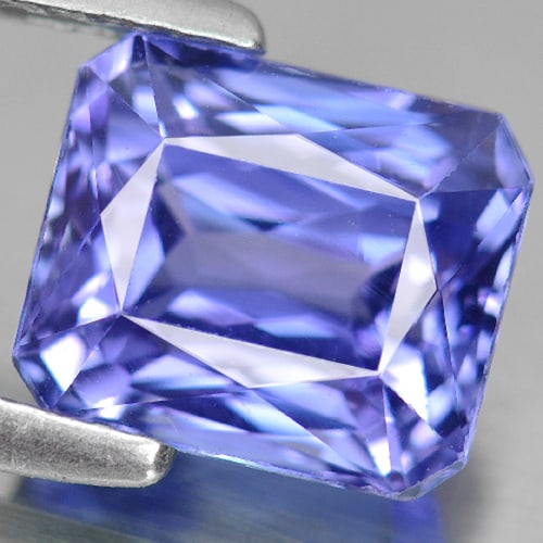 Natural Violetish Blue Tanzanite Gemstones 2.92 Ct. Octagon Shape 8.18 x 6.99 Mm. - 2