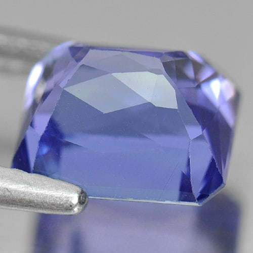 Natural Violetish Blue Tanzanite Gemstones 2.92 Ct. Octagon Shape 8.18 x 6.99 Mm. - 3