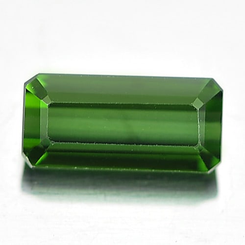 Natural Green Tourmaline Gemstones 1.27 Ct. Octagon Shape 8.9 x 4.3 Mm.: Product ID: 807244868 Product Name: Natural Tourmaline Weight: 1.27 CT. Size: 8.9 x 4.3 x 3.3 MM. Shape: Octagon Color: Green Clarity:VVS Luster: Good Gems Origin: Nigeria Treatment: Unheated Crystal 