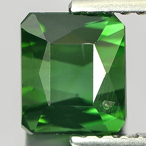 Natural Green Tourmaline Gemstones 1.68 Ct. Octagon Shape 6.5 x 5.5 Mm.: Product ID: 807223612 Product Name: Natural Tourmaline Weight: 1.68 CT. Size: 6.5 x 5.5 x 4.7 MM. Shape: Octagon Color: Green Clarity:VVS Luster: Good Gems Origin: Nigeria Treatment: Unheated Crystal 
