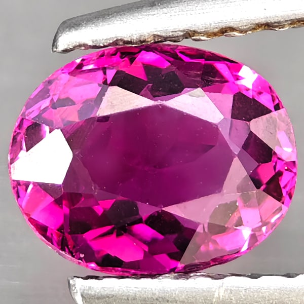 Natural Pink Tourmaline Gemstones 0.97 Ct. Oval Shape 7 x 5.9 Mm.: Product ID: 807251302 Product Name: Natural Tourmaline Weight: 0.97 CT. Size: 7 x 5.9 x 3.7 MM. Shape: Oval Shape Color: Pink Clarity:SI1 Luster: Good Gems Origin: Nigeria Treatment: Unheated Crystal 