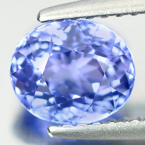 Natural Violetish Blue Tanzanite Gemstones 1.49 Ct. Clean Oval Shape 7.11 x 5.98 Mm.: Product ID: 807003425 Product Name: Natural Tanzanite Weight: 1.49 CT. Size: 7.11 x 5.98 x 4.80 MM. Shape: Oval Color: Blue Clarity:IF Luster: Very Good Gems Origin: Tanzania Treatment: Heated Crystal