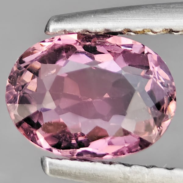 Natural Pink Tourmaline Gemstones 0.93 Ct. Oval Shape 7.2 x 5.3 Mm.: Product ID: 807251540 Product Name: Natural Tourmaline Weight: 0.93 CT. Size: 7.2 x 5.3 x 3.6 MM. Shape: Oval Shape Color: Pink Clarity:VSI Luster: Good Gems Origin: Nigeria Treatment: Unheated Crysta