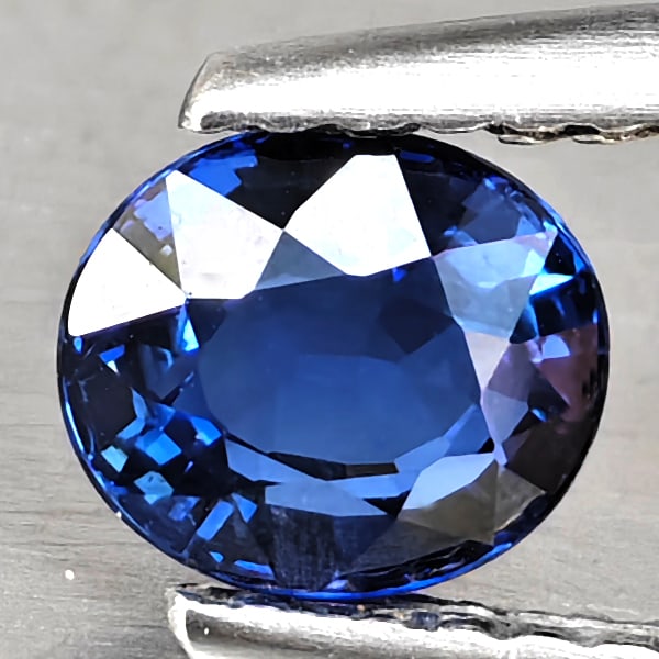 Natural Blue Sapphire Gemstones 0.83 Ct. Oval Shape 5.7 x 4.9 Mm.: Product ID: 806130548 Product Name: Natural Blue Sapphire Weight: 0.83 CT. Size: 5.7 x 4.9 x 3.1 MM. Shape: Oval Shape Color: Blue Clarity:VVS Luster: Good Gems Origin: Madagascar Treatment: Normal He