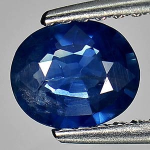 Natural Blue Sapphire Gemstones 0.71 Ct. Oval Shape 6.1 x 5.2 Mm.: Product ID: 806008259 Product Name: Natural Blue Sapphire Weight: 0.71 CT. Size: 6.1 x 5.2 x 2.5 MM. Shape: Oval Color: Blue Clarity:SI Luster: Good Gems Origin: Bangkaja,Thailand Treatment: Heated Cr