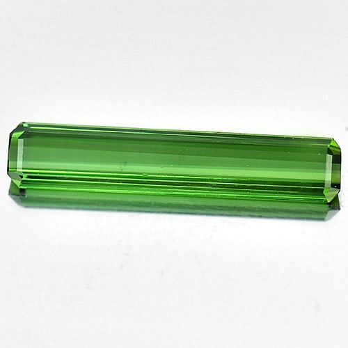 1.17 Ct. Clean Alluring Octagon Natural Gem Green Tourmaline Unheated: Product ID: 807248982 Product Name: Natural Tourmaline Weight: 1.17 CT. Size: 16.5 x 3.2 x 2 MM. Shape: Octagon Color: Green Clarity:IF Luster: Very Good Gems Origin: Nigeria Treatment: Unheated Cryst